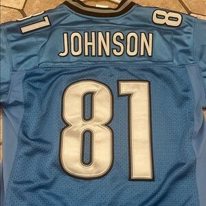 Reebok Kids Jersey in Blue and White